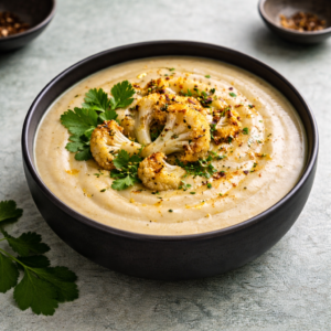 Roasted Cauliflower and Garlic Soup